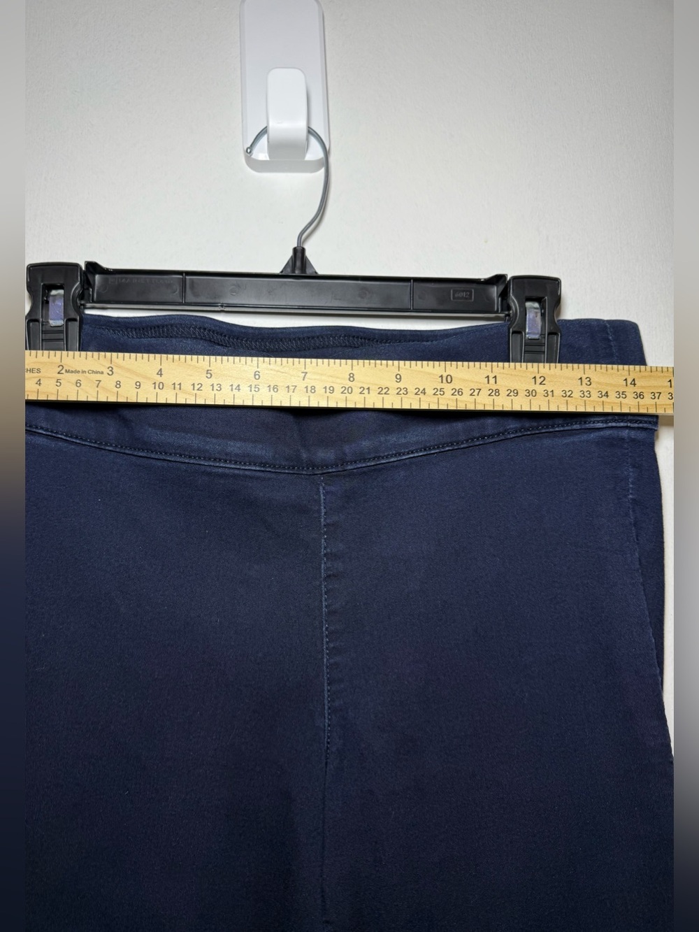Nine West Dark Wash Stretch Comfy Denim Pull On Skinny Jeans Jeggings Size 6 - Picture 3 of 7